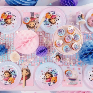 Uborusky papírové Gabby's Dollhouse 33x33 cm 20 ks