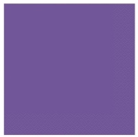 Servtky papierov Neon purple 20 ks