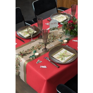 Ubrus Harmony červený 120cm 10m