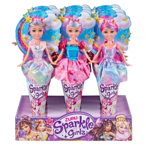 Víla jednorožec Sparkle Girlz v kornoutku