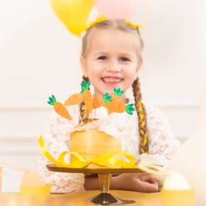 Zápichy na dort Velikonoce - Mrkev 6 ks