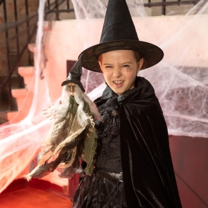 Závěsná dekorace strašidelná čarodějnice