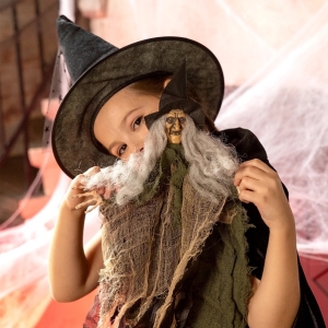 Závěsná dekorace strašidelná čarodějnice