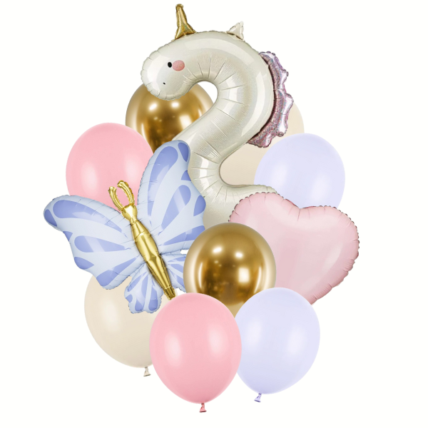 Balónkový buket - Jednorožec