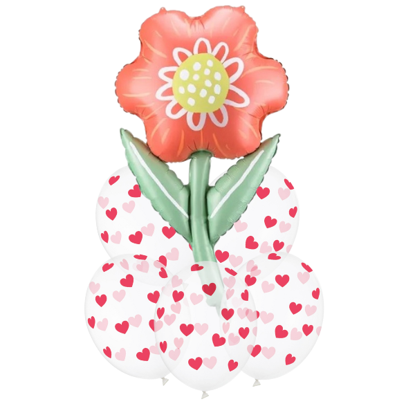 Balónkový buket - Pro maminku, 7 ks