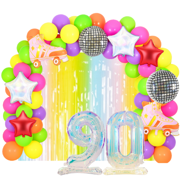 Party set - 90. léta neonové