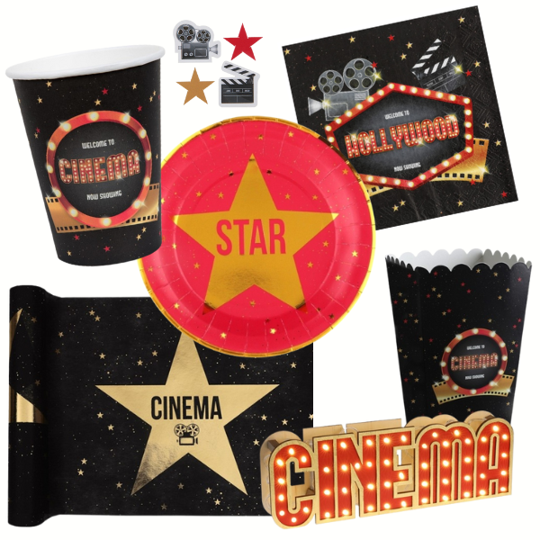 Party set - Hollywood pro 10 osob