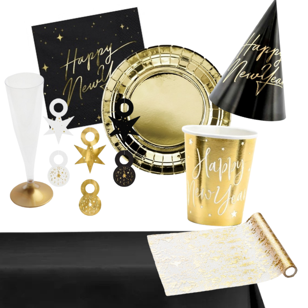 Party set - Silvestrovské stolování pro 12 osob