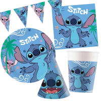 Party Set - Stitch a Angel pro 6 osob