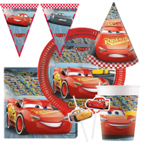 Party set - Cars, pro 6 osob