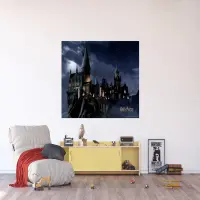Detsk vliesov fototapeta na stenu Harry Potter Vhad na Rokfort | 155 x 110 cm | FTDNM 7903 - 412