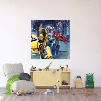 Detsk vliesov fototapeta na stenu Transformers Hor sa do Boja | 155 x 110 cm | FTDNM 7911 - 700