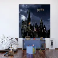 Detsk vliesov fototapeta na stenu Harry Potter Vhad na Rokfort | 252 x 182 cm | FTDXL ​​1965 - 412