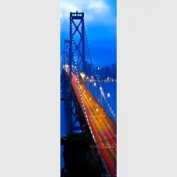 Vliesov fototapeta na stenu Non Bay Bridge | 202 x 90 cm | FTNV 2903