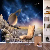 Vliesov fototapeta na stenu Vekolep Saturn | 375 x 270 cm | FTNXXL 1126