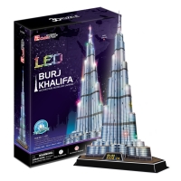 Puzzle 3D Burj Khalifa / led