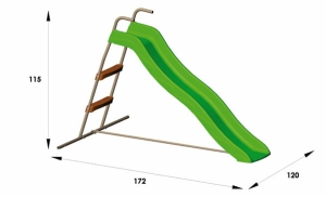 Klouzaka 180 cm Toboggans Zazou