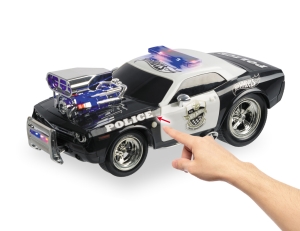 RC auto policejn Hot Wheels