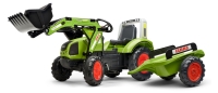 Traktor lapac Claas Arion 430 s valnkem a pedn lc ze