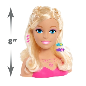 Barbie esac hlava - blonat