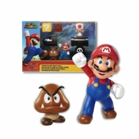 Hern sada Switch hill s figurkami Super Mario 6 cm