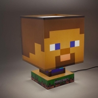 Minecraft Steve Icon Lamp