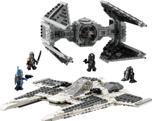 LEGO Star Wars 75348 Mandaloriansk sthaka tdy Fang proti TIE Interceptoru