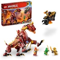 LEGO NINJAGO 71793 Heatwave a jeho transforman lvov dr