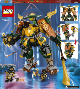 LEGO NINJAGO 71794 Lloyd, Arin a jejich tm ninda robot