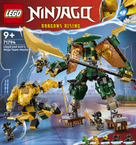 LEGO NINJAGO 71794 Lloyd, Arin a jejich tm ninda robot