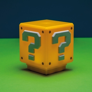 Svtlo Super Mario - mini Question blok