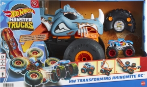 Hot Wheels RC Monster trucks transformujc se Rhinomite 1:1