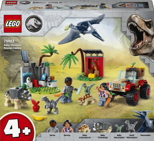 LEGO Jurassic World 76963 Zchransk stedisko pro dinosau mlata