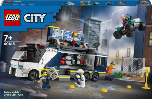 LEGO City 60418 Mobiln kriminalistick laborato policist