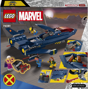 LEGO Marvel 76281 Trysk X-Men X-Jet