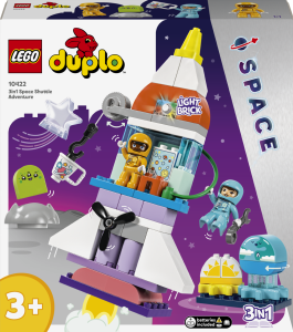 LEGO DUPLO 10422 Vesmrn dobrodrustv sraketoplnem 3 v 1