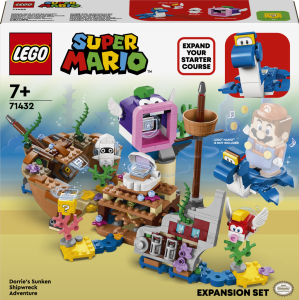 LEGO Super Mario 71432 Dorrie a dobrodrustv ve vraku lodi  roziujc set