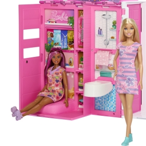 Barbie domek s panenkou