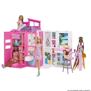 Barbie domek s panenkou