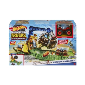 Hot Wheels Monster trucks arna: Vzva pro rhinomita hern set