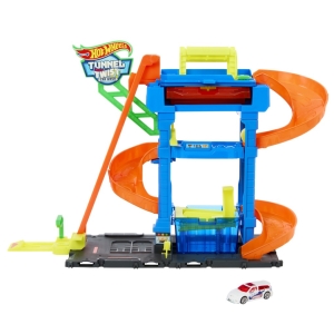 Hot Wheels city color shifters automyka s otonm tunelem