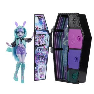 Monster High Skulltimate Secrets panenka neon