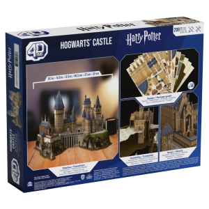 Puzzle Harry Potter Bradavick hrad 4D