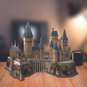 Puzzle Harry Potter Bradavick hrad 4D