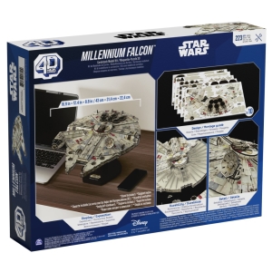 Puzzle Star Wars lo Millenium Falcon 4D