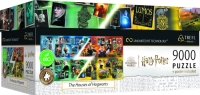 Puzzle UFT Harry Potter Rokfortsk domy 9000 dlk