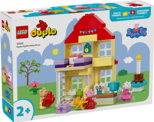 LEGO DUPLO 10433 Prastko Peppa a narozeninov dm