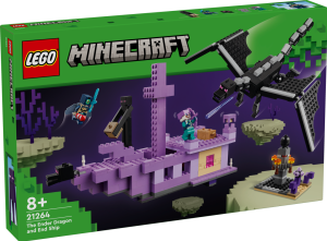 LEGO Minecraft 21264 Drak z Enderu a lo z Endu