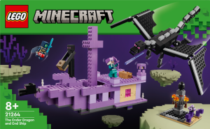 LEGO Minecraft 21264 Drak z Enderu a lo z Endu