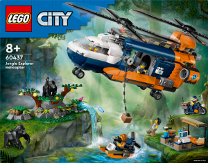 LEGO City 60437 Helikoptra na przkum dungle v zkladnm tboe